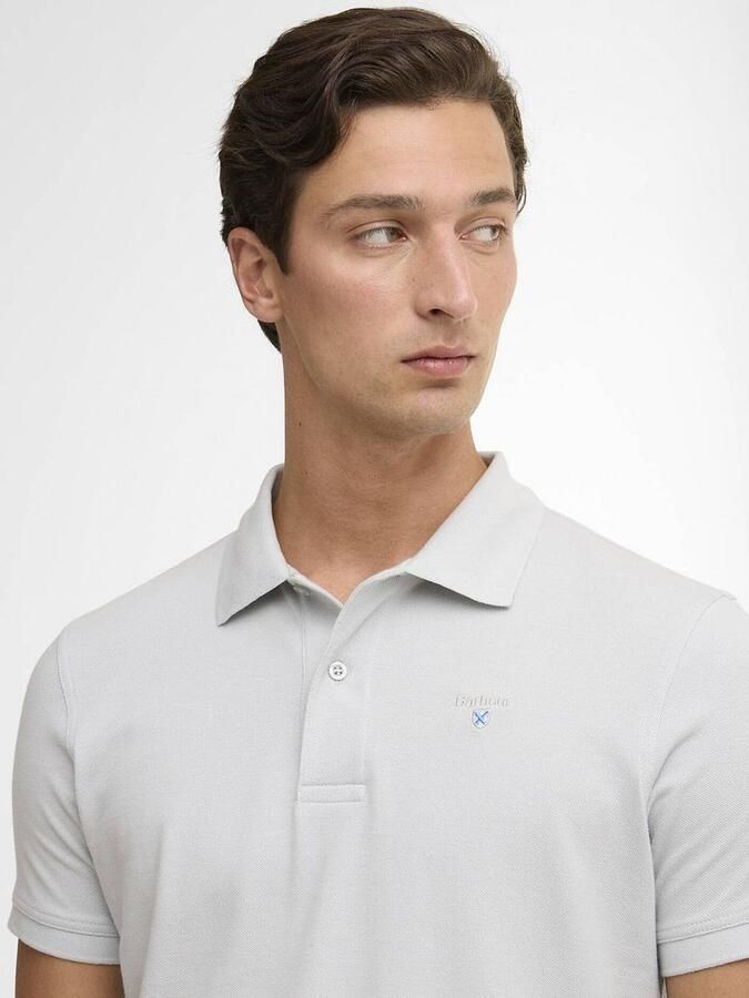 Barbour Pique Polo Haze Blauw - Foto 2