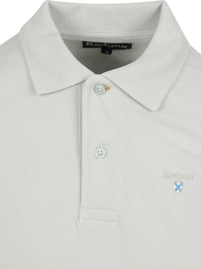 Barbour Pique Polo Haze Blauw - Foto 4