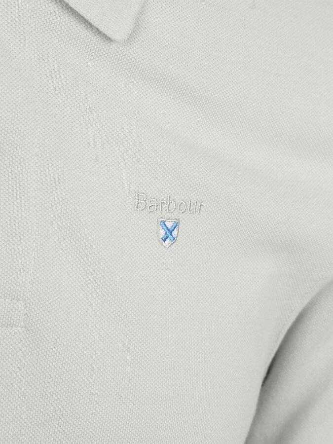 Barbour Pique Polo Haze Blauw - Foto 5
