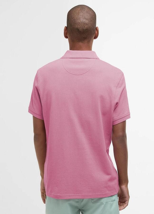 Barbour Pique Polo True Roze - Foto 5