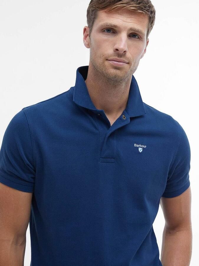 Barbour Poloshirt Deep Blue - Foto 4
