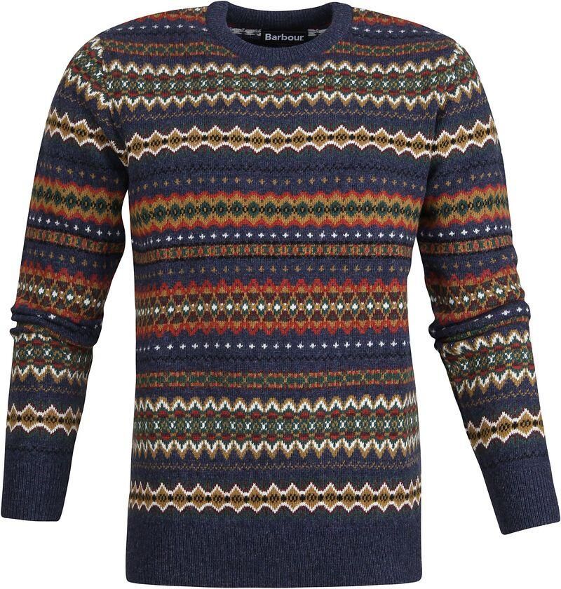 Barbour Regular fit gebreide pullover van zuivere wol model 'ISLE CREW'