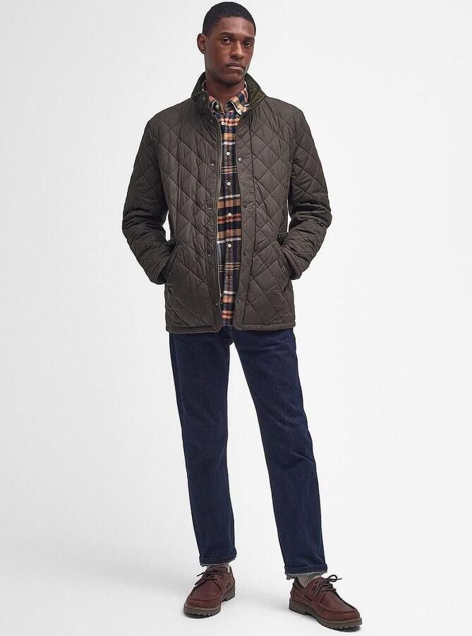 Barbour Quilted Jas Chelsea Olijfgroen - Foto 4