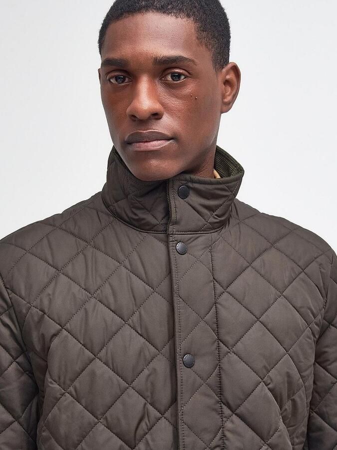 Barbour Quilted Jas Chelsea Olijfgroen - Foto 2