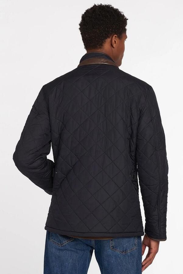 Barbour Regular fit gewatteerd jack met klepzakken model 'POWELL' - Foto 6