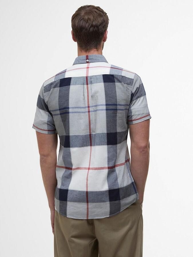 Barbour Overhemd Lange Mouw Shirt Doughill Bleache Pine Tartan - Foto 3