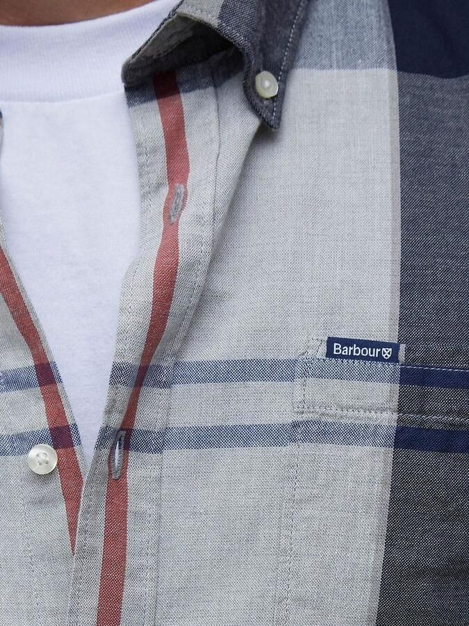 Barbour Overhemd Lange Mouw Shirt Doughill Bleache Pine Tartan - Foto 4