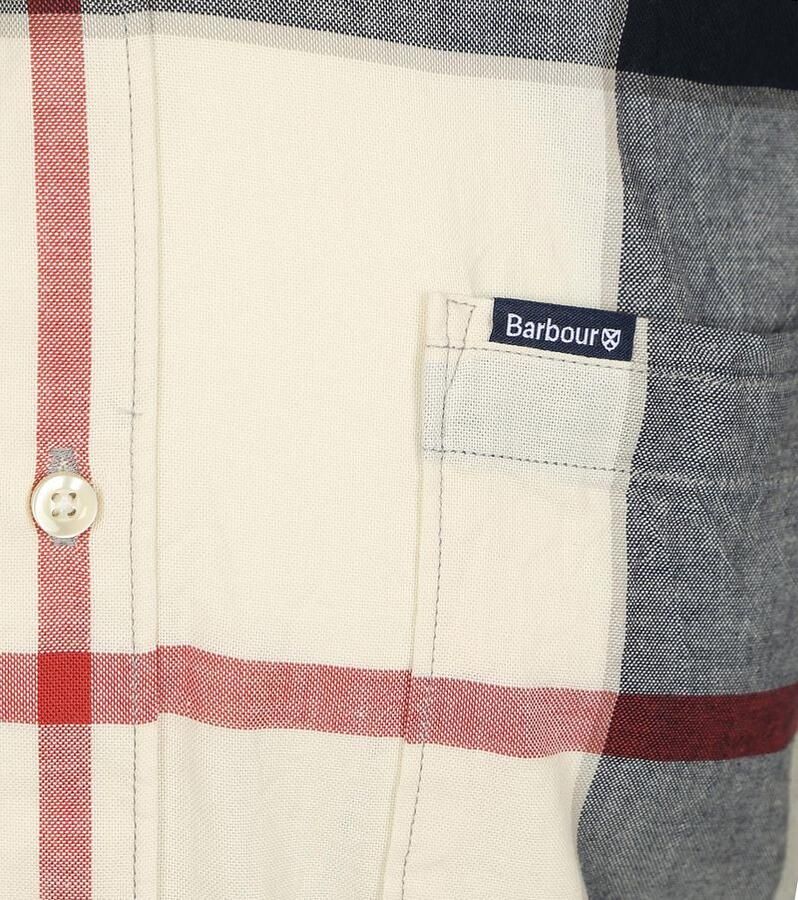 Barbour Overhemd Lange Mouw Shirt Doughill Bleache Pine Tartan - Foto 2