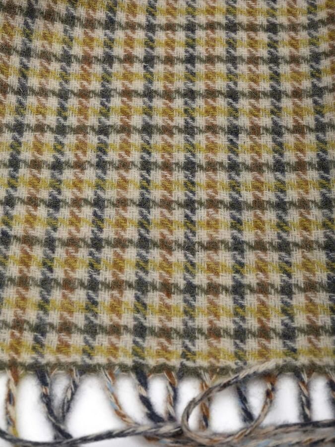 Barbour Sjaal Macklow Reversible Lambswool Tweed Multi - Foto 3