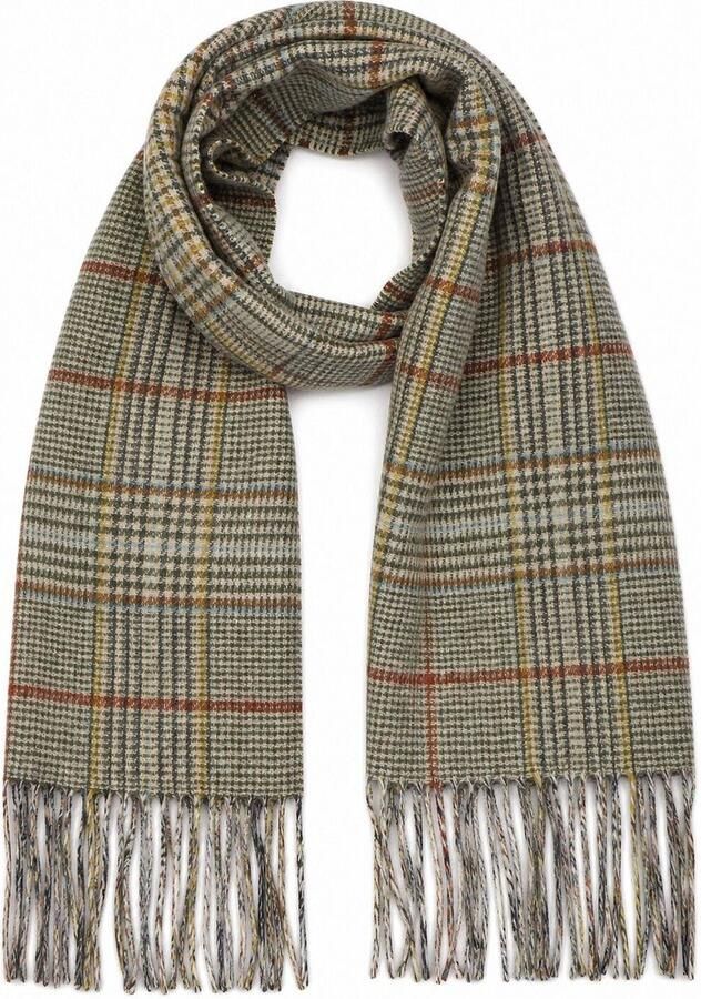 Barbour Sjaal Macklow Reversible Lambswool Tweed Multi - Foto 4