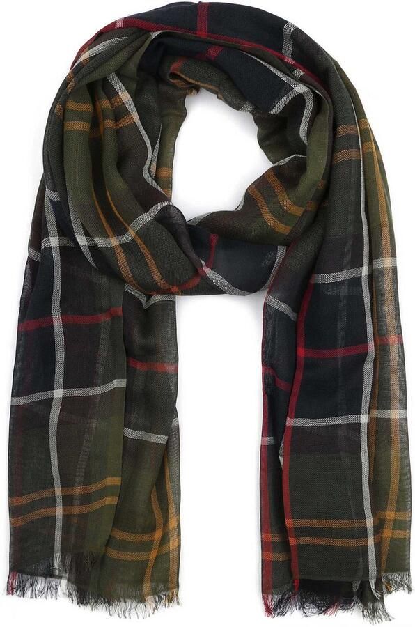 Barbour Sjaal Summer Welton Army