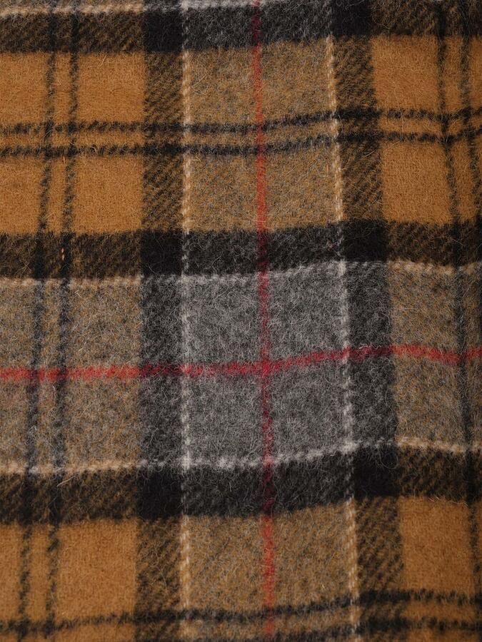 Barbour Sjaal Tartan Lamswol Lichtbruin - Foto 2