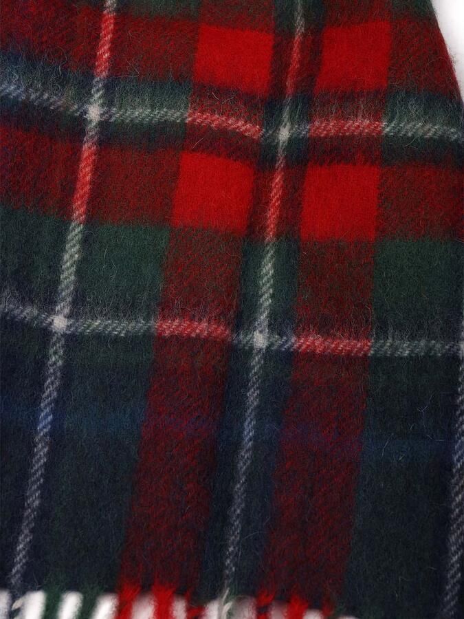 Barbour Sjaal Tartan Wool Cashmere Navy - Foto 2