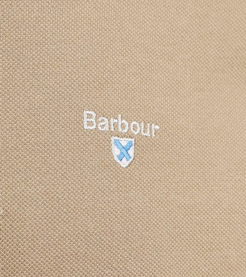 Barbour Poloshirt met geborduurd logo model 'TARTAN'