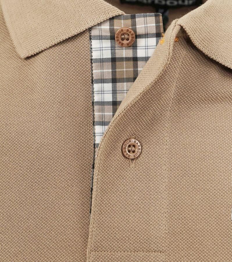 Barbour Poloshirt met geborduurd logo model 'TARTAN' - Foto 5