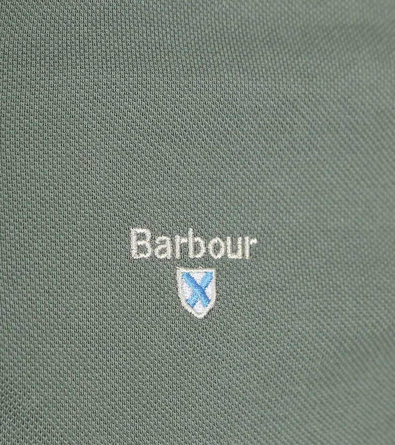 Barbour Tartan Pique Polo Vintage Groen - Foto 2