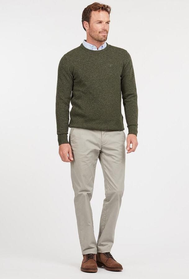 Barbour Regular fit gilet van een mix van wol en linnen met zijde - Foto 6