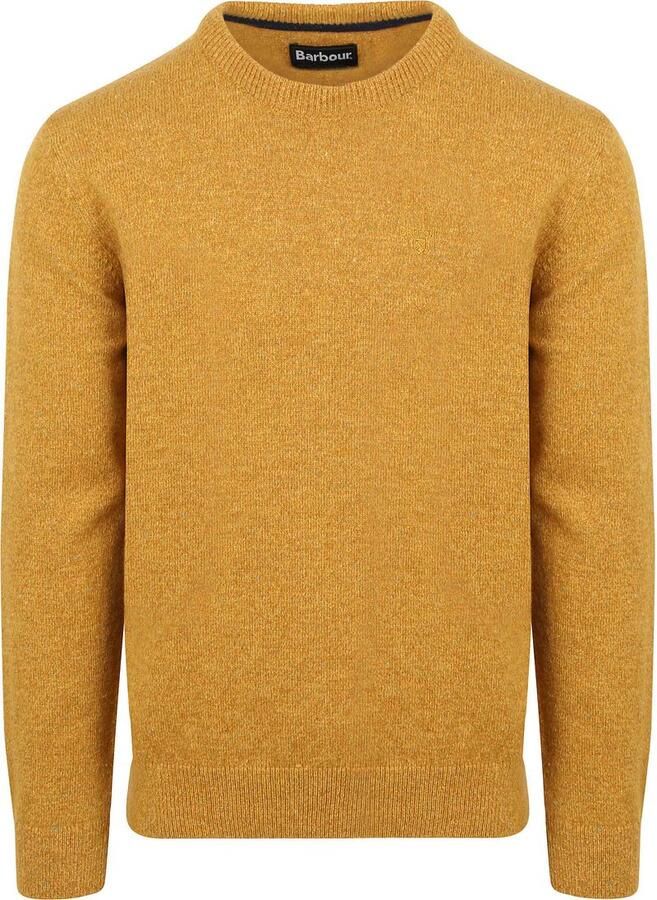 Barbour Pullover van mix van wol en zijde met ronde hals model 'TISBURY'