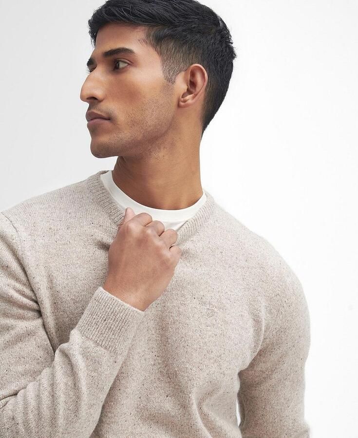 Barbour Regular fit gilet van een mix van wol en linnen met zijde - Foto 3