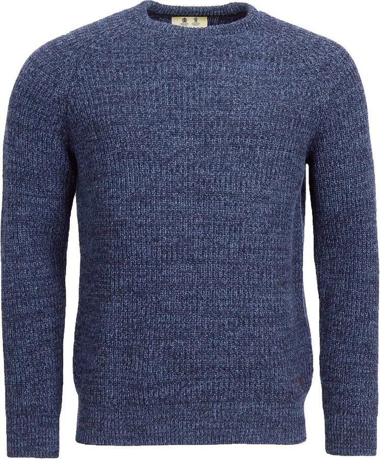 BARBOUR Heren Truien & Vesten Horseford Crew Neck Jumper Donkerblauw - Foto 5
