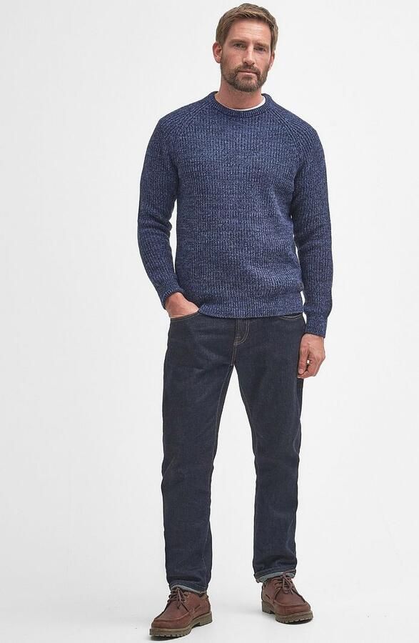 BARBOUR Heren Truien & Vesten Horseford Crew Neck Jumper Donkerblauw - Foto 9