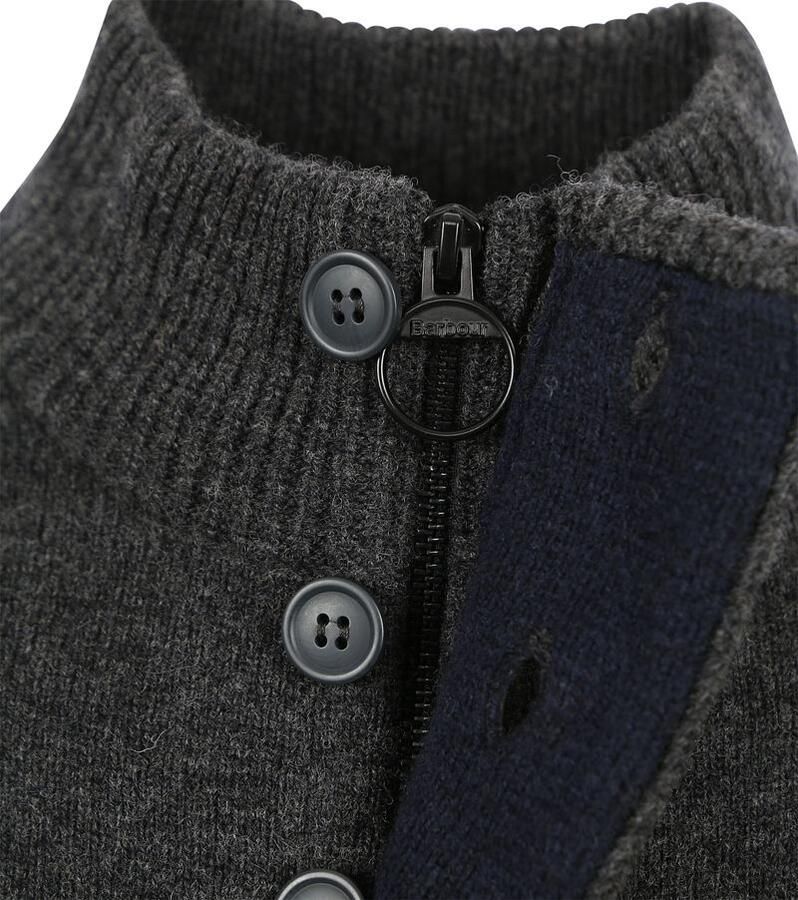 Barbour Trui Essential Patch Half Zip Knitt Ed Jumper - Foto 6