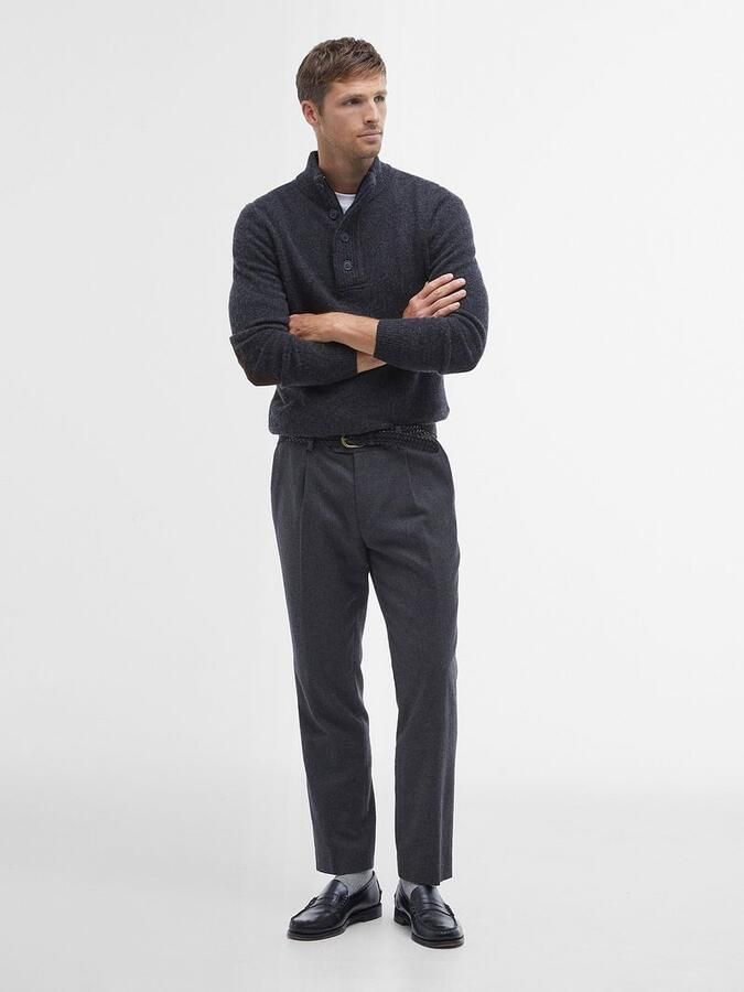 Barbour Trui Essential Patch Half Zip Knitt Ed Jumper - Foto 3