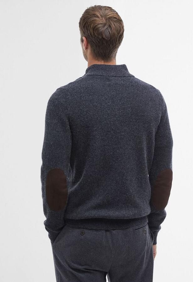 Barbour Trui Essential Patch Half Zip Knitt Ed Jumper - Foto 8