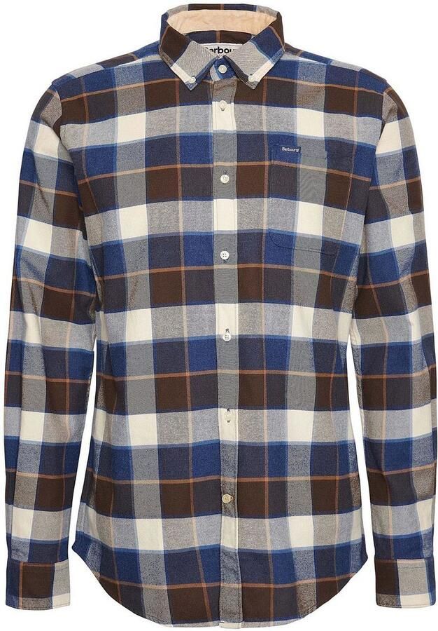 Barbour Casual Bruin Overhemd Multicolor Heren