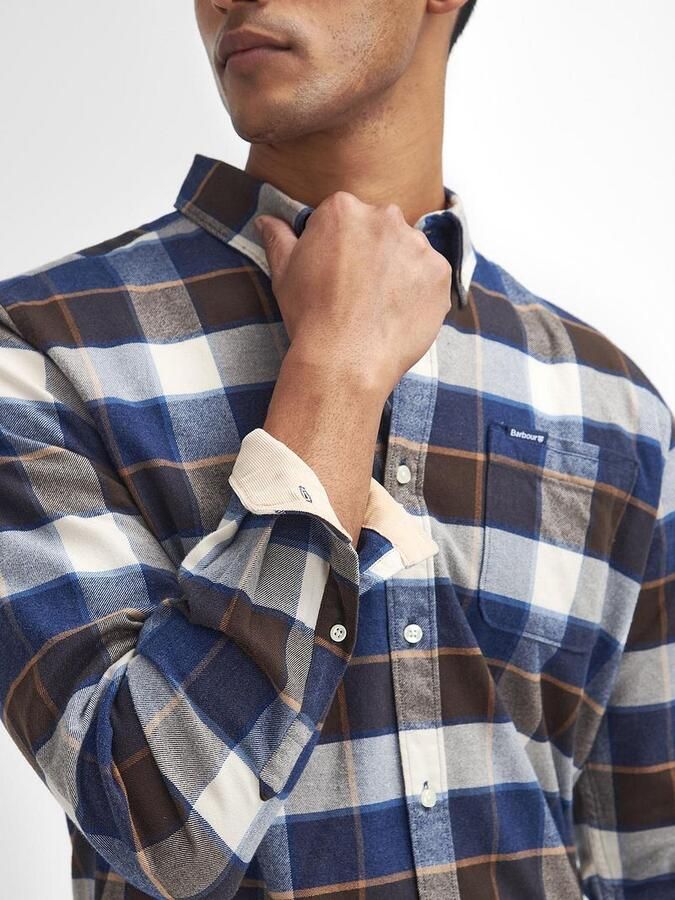 Barbour Casual Bruin Overhemd Multicolor Heren - Foto 2