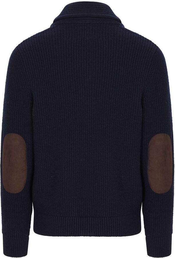 Barbour Vest Shawl Hartland Navy - Foto 2