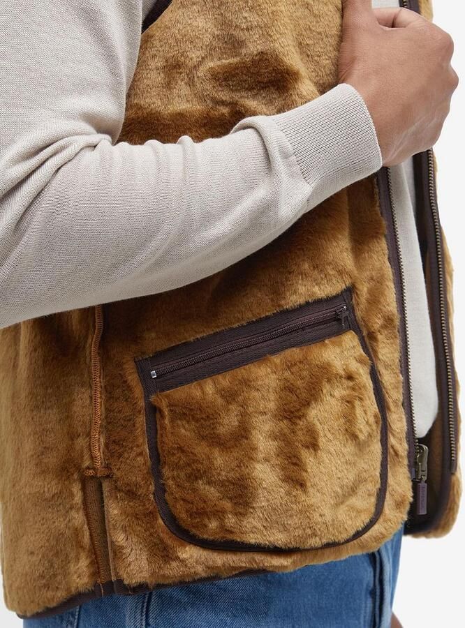 Barbour Bruine Gewatteerde Jas voor Koud Weer Brown Heren - Foto 4