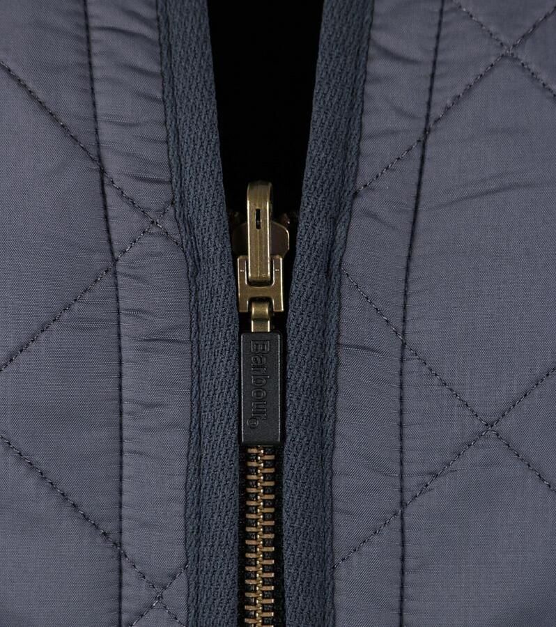 Barbour Veelzijdig Gewatteerd Vest Zip-In Liner Marineblauw Blauw Heren - Foto 2