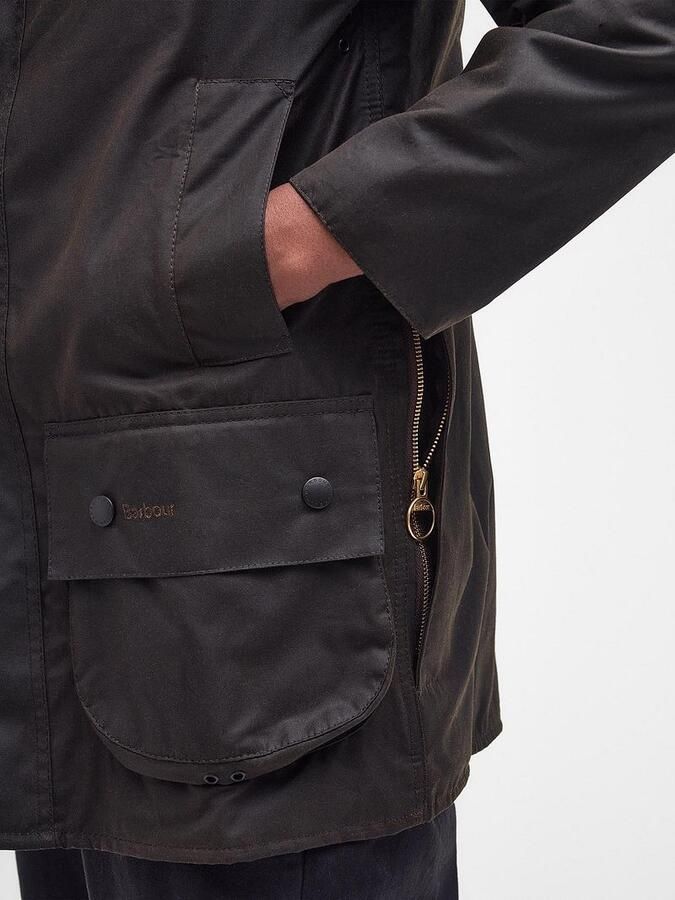 Barbour Groene waxjas voor alle seizoenen Green Heren - Foto 12