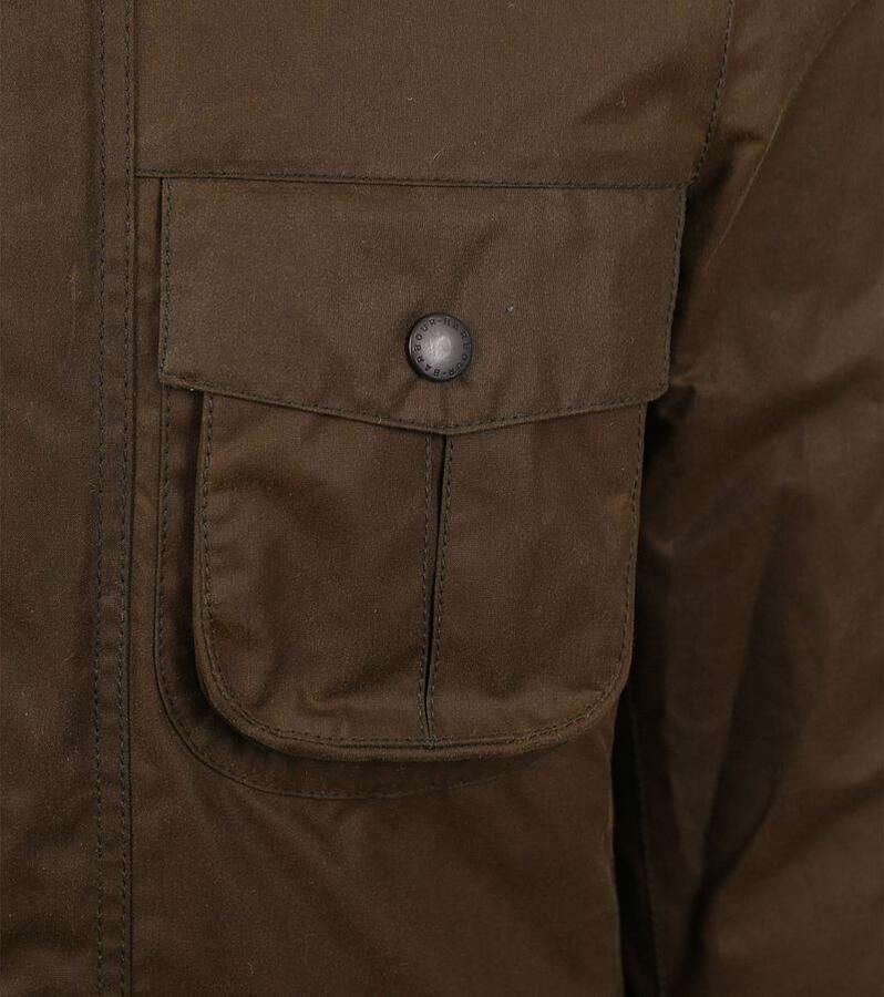 Barbour Groene Winterjas zonder Capuchon Green Heren