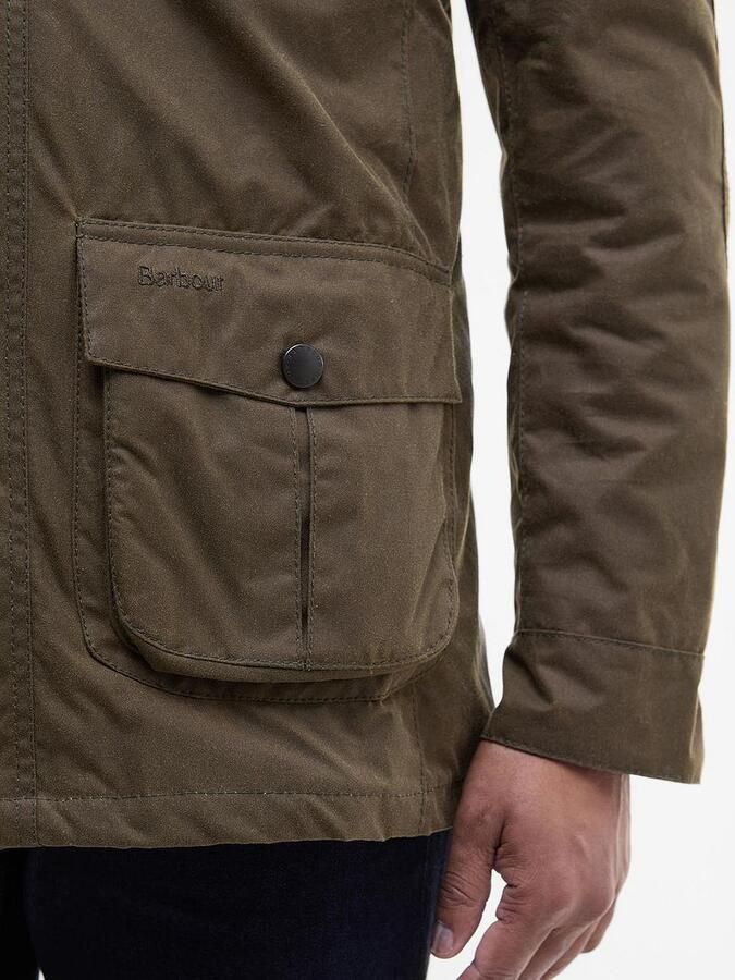 Barbour Groene Winterjas zonder Capuchon Green Heren - Foto 5
