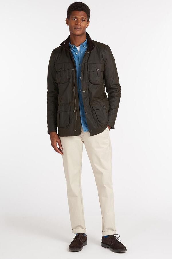 Barbour Waxjas Corbridge Olive - Foto 5