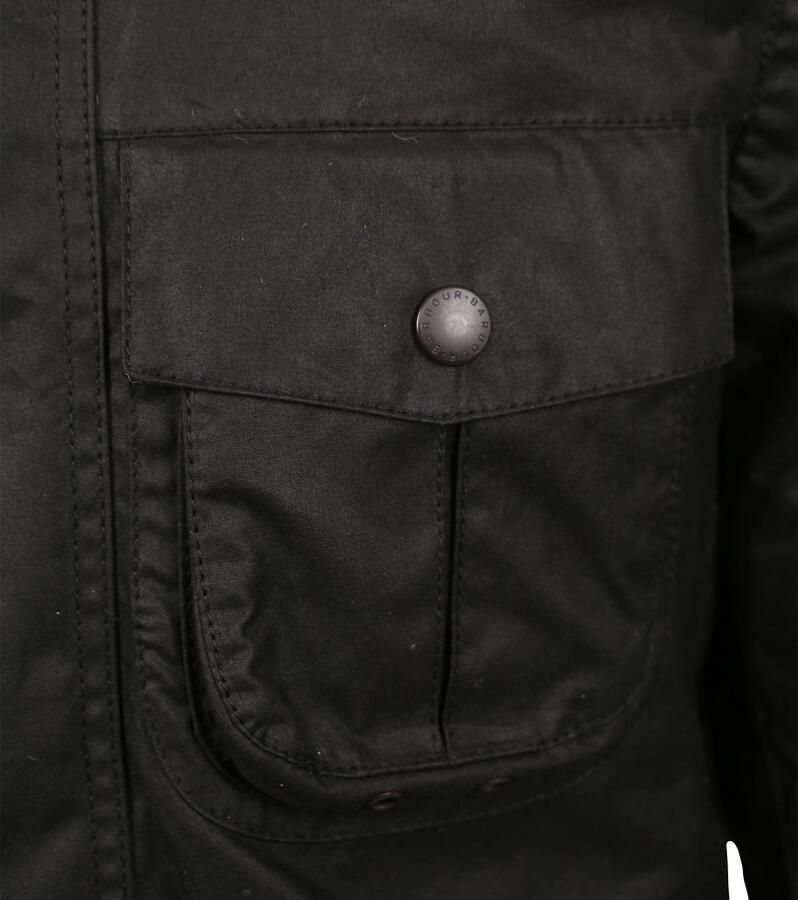 Barbour Waxjas Corbridge Zwart - Foto 3