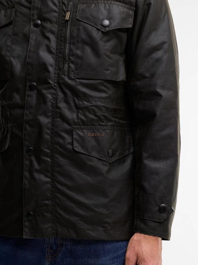Barbour Waxjas Sapper Olive - Foto 4