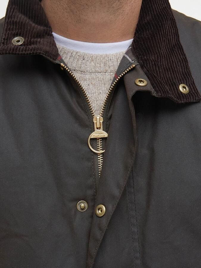 Barbour Westmoreland Wax Bodywarmer Olijfgroen - Foto 4
