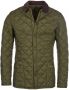 Barbour Groene gewatteerde jas met fluwelen kraag Green Heren - Thumbnail 1