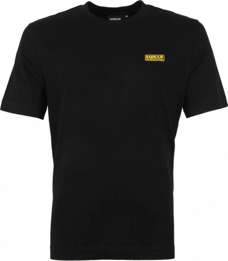 Barbour International T-shirt Zwart