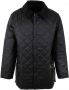 Barbour Liddesdale Quilt Zwart - Thumbnail 1