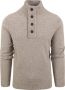 Barbour Mocker Trui Merinowol Greige - Thumbnail 1