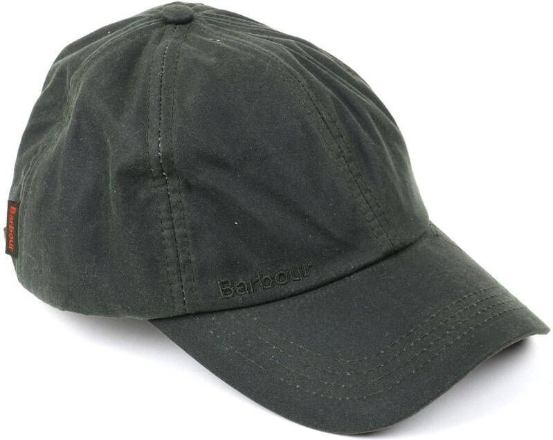 Barbour Gewaxte katoenen hoed met tartan voering Green Heren