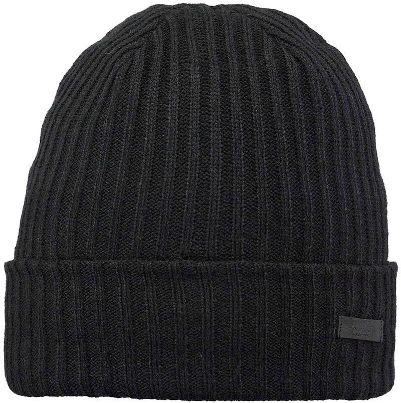 Barts Turnup Berretto Stijlvolle Hoed Black Unisex