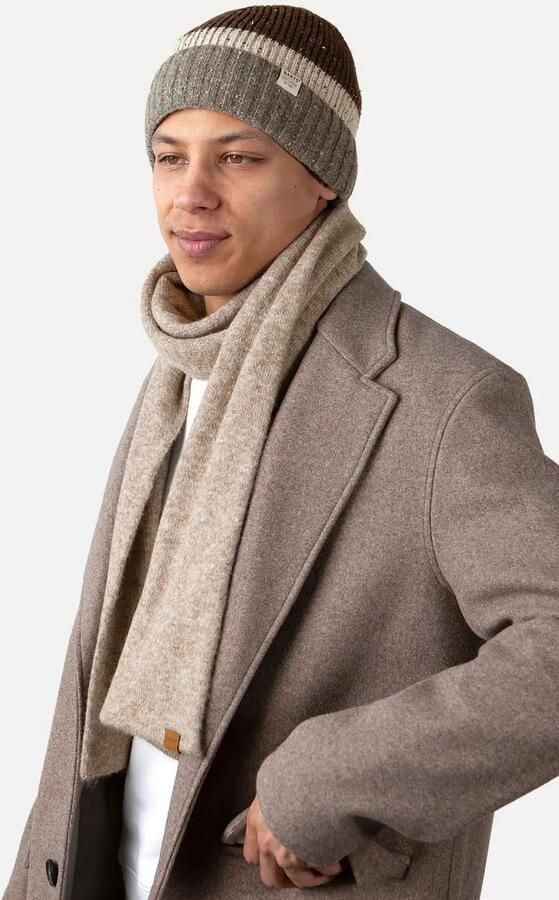 Barts Sjaal Willian Sjaal Beige - Foto 2