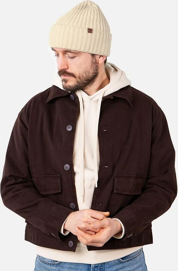 Barts Beanie met labeldetail model 'WYON'