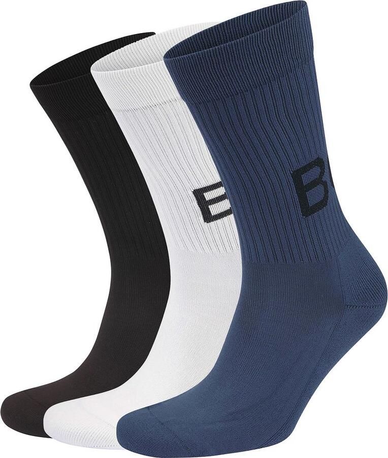 Björn Borg Socks 3-Pack Core Crew Sokken Multicolour