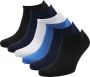 Bjorn Borg 6-Pack Essential Sokken Blauw - Thumbnail 1